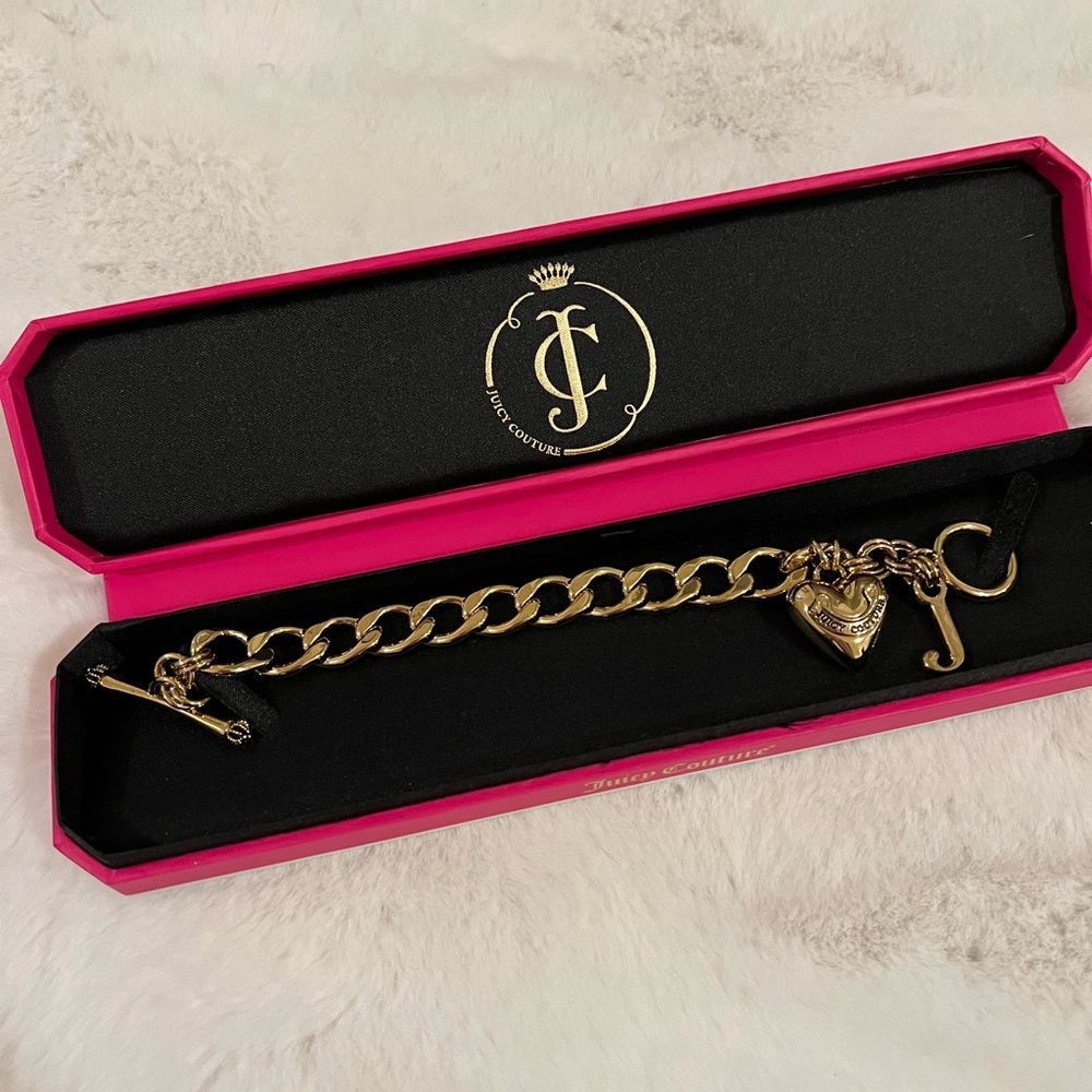 Vintage Juicy Couture Chunky Charm Bracelet